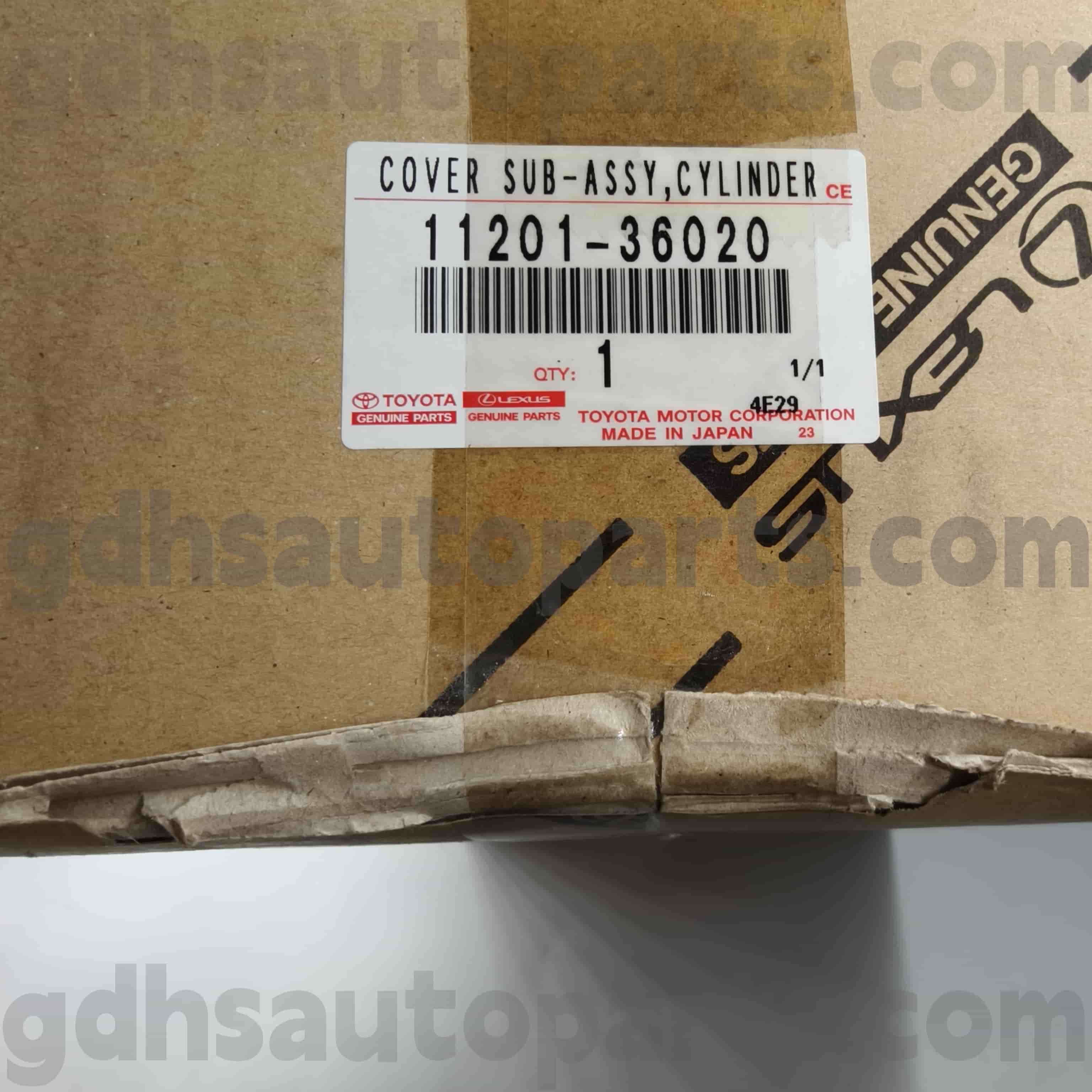 11201-36020 टोयोटा जेनुइन पार्ट्स वाल्व कवर फॉर हैरियर/हाइब्रिड, RAV4, लेक्सस ES350/300H चेसिस No.ayh30