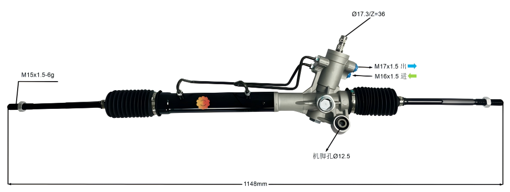 44200-42110 ऑटोमोटिव स्टीयरिंग गियर