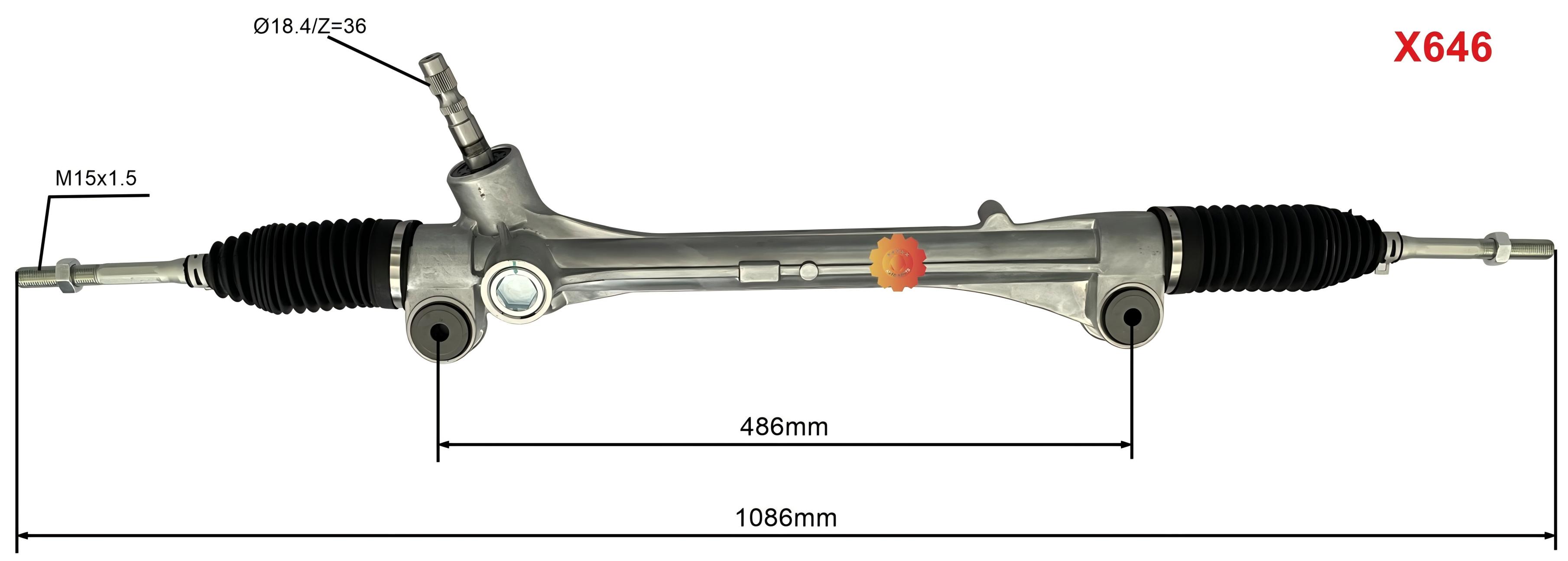 45510-06041 ऑटोमोटिव स्टीयरिंग गियर