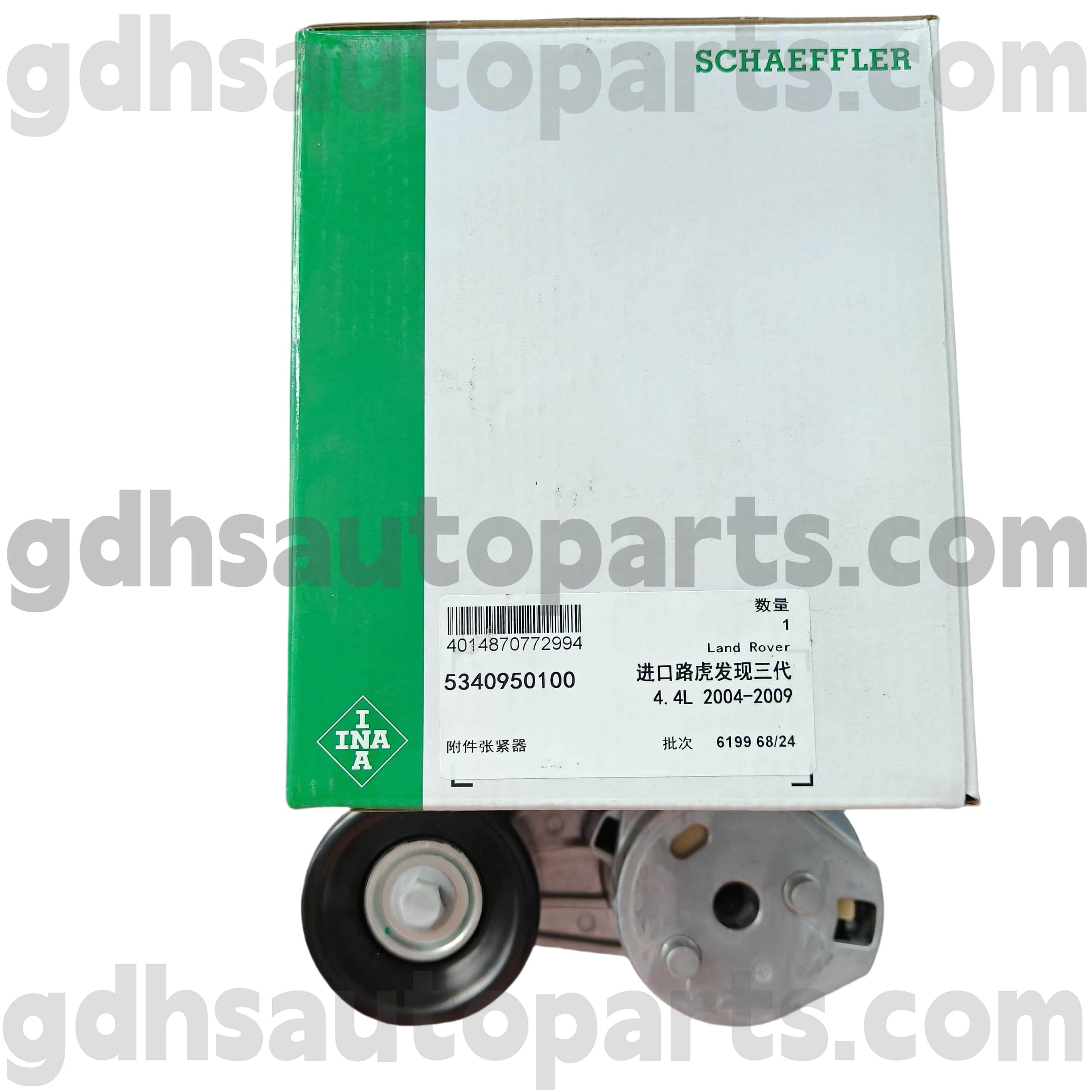 5340950100 Schaeffler Ina ड्राइव बेल्ट टेंशनर के लिए रेंज रोवर स्पोर्ट ओई नं। PQG500220