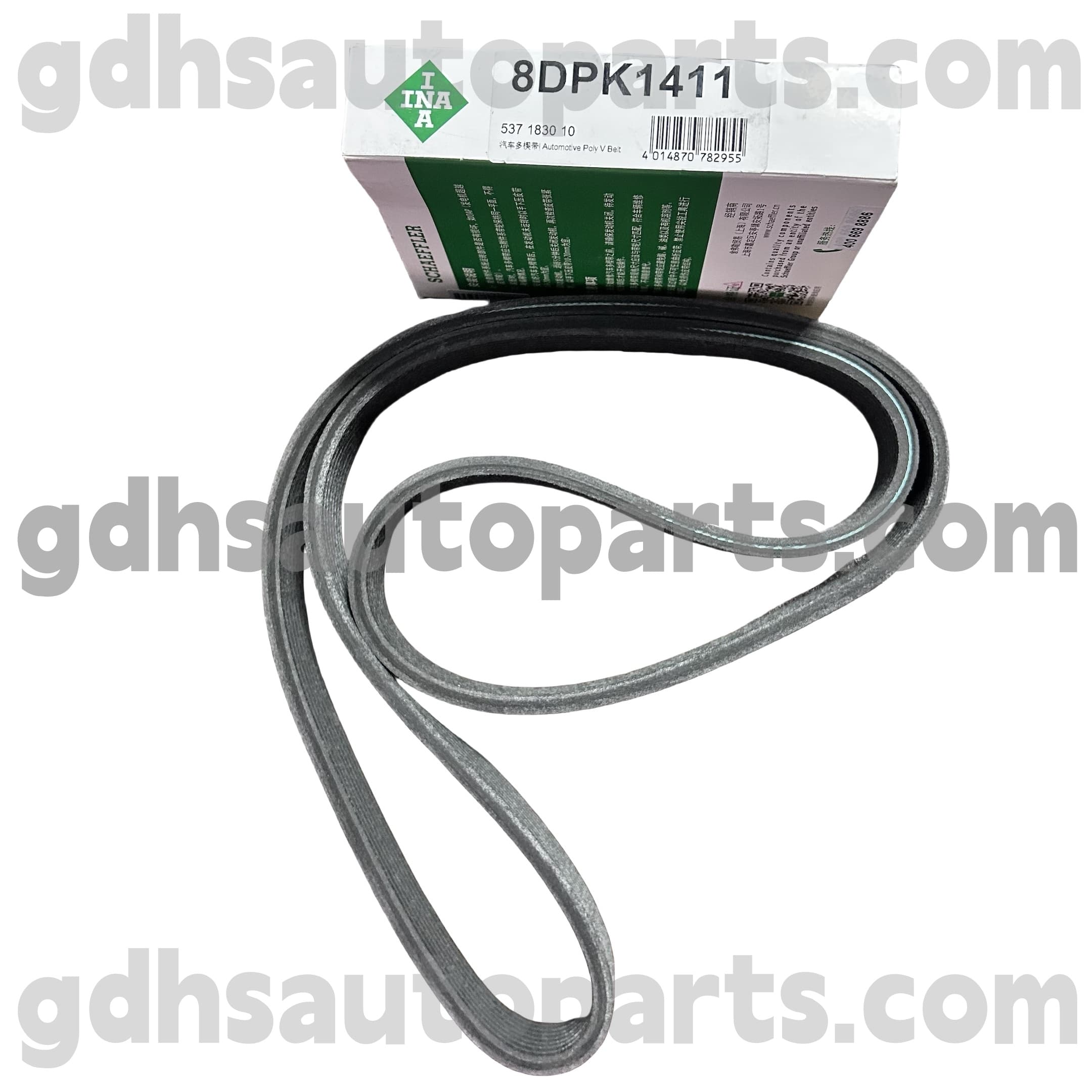 5371830100 Schaeffler Ina सुपरचार्जर ड्राइव बेल्ट Jaguar XJ, Jaguar XF, Jaguar Xe, Jaguar XK, F-Type, F-Pace Oe No के लिए। C2D39175